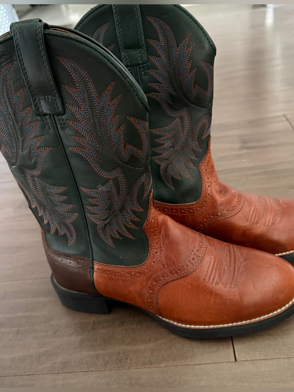Ariat Men's Heritage Stockman Western boots cowboy size 7EE